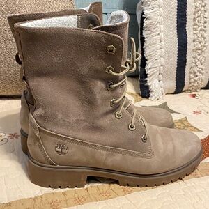 Timberland Women's Brown Lace Up Boots